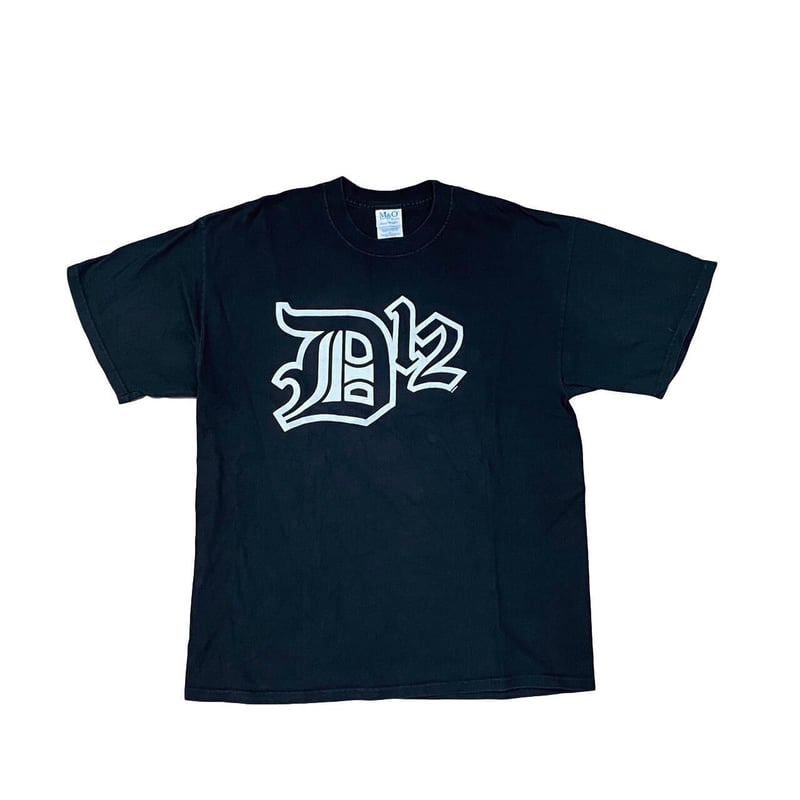 D12 2000D12 LOGO TEE BLACK M&O XL 4389 | greatL