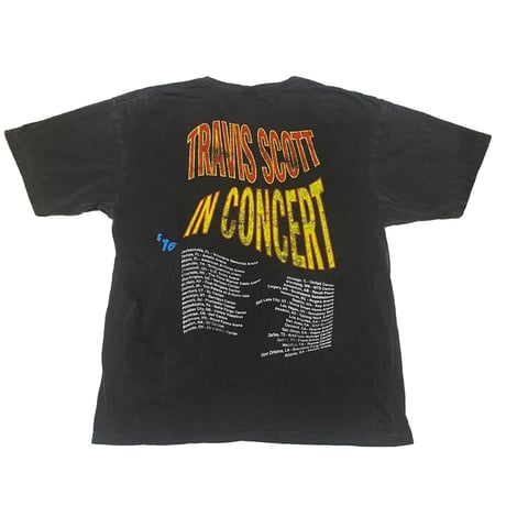 TRAVIS SCOTT ANTI TOUR TEE LARGE 2136