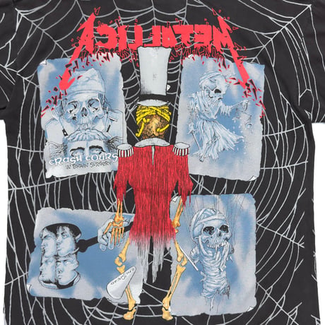 METALLICA PUSHEAD SPIDER WEB OVP GIANT LARGE 9083