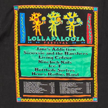 JANE'S ADDICTION 1991 LOLLAPALOOZA FES BOOTLEG FITS L-XL 5935