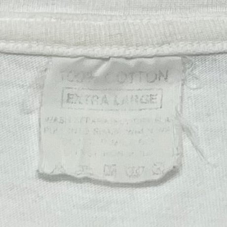 RED HOT CHILI PEPPERS 1992 ORANGE CIRCLE MEMBER WHITE EURO XL 3931