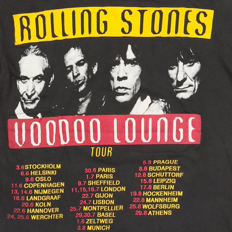 ROLLING STONES VOODOO LOUNGE TOUR SPIKE TONGUE XL 0045