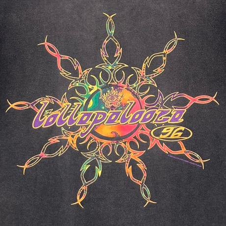 LOLLAPALOOZA 1996 FES FADED BLACK MURINA LARGE 8655