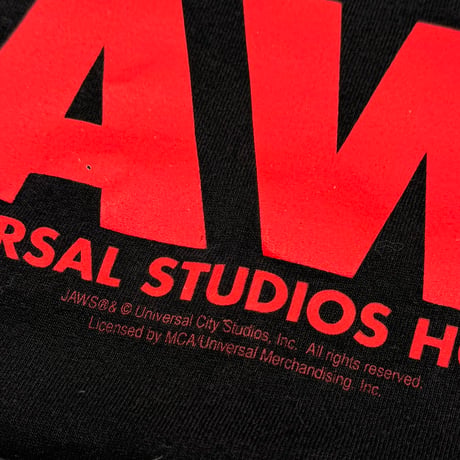 [MORE SALE] JAWS UNIVERSAL STUDIOS HOLLYWOOD FRUIT OF THE LOOM LARGE 6828