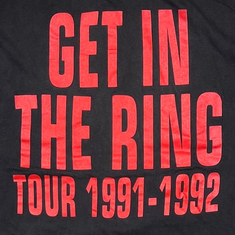 GUNS N' ROSES GET IN THE RING TOUR 1991-92 EURO XL 9508