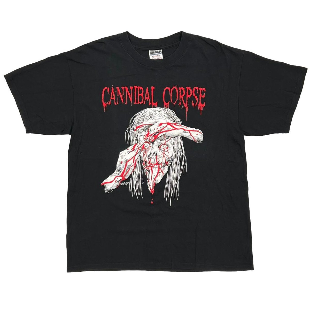 CANNIBAL CORPSE DISFIGURED GILDAN LARGE 0230 |