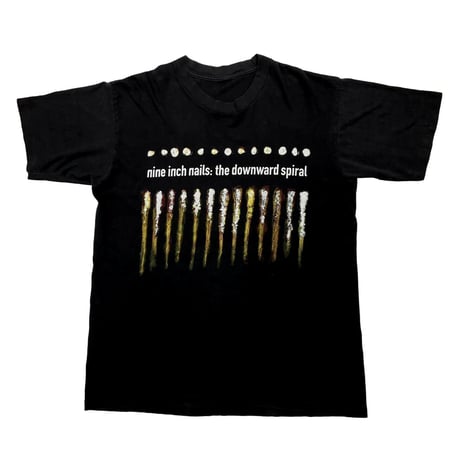NINE INCH NAILS DOWN WARD SPIRAL MISSING TAG FIT LIKE XL 4300
