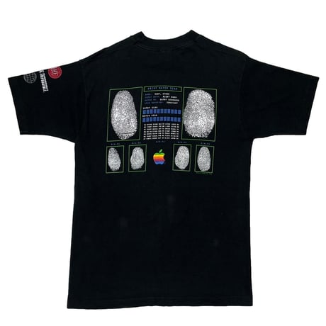 Apple MISSION IMPOSSIBLE FINGERPRINT SCAN TEE FRUIT OF THE LOOM LARGE 1977