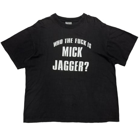 ROLLING STONES WHO THE FUCK IS MICK JAGGER? EURO LARGE 8089