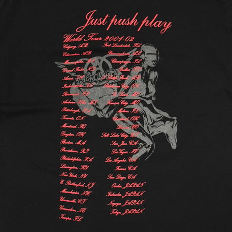 AEROSMITH SORAYAMA JUST PUSH PLAY WORLD TOUR 2001 giant LARGE 2798