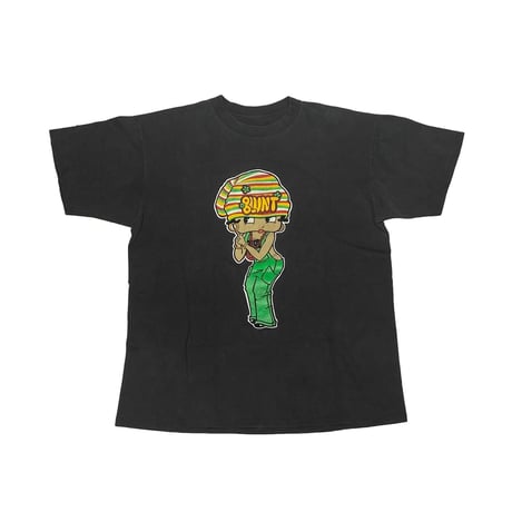 BLUNT 90s COMIC GANJA GIRL TEE FITS XL 2545