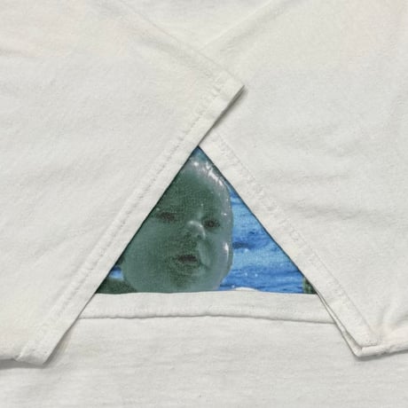 NIRVANA Y2K NEVERMIND WHITE GILDAN XL 6819