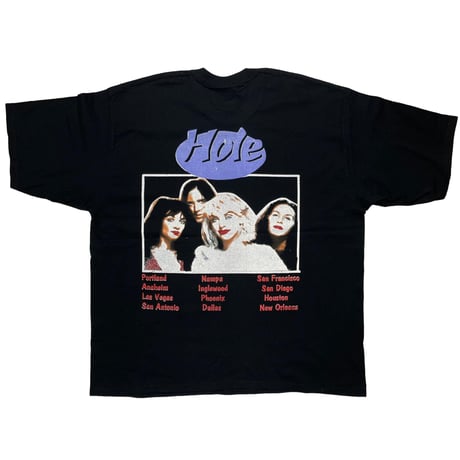 MARILYN MANSON & HOLE BEAUTIFUL MONSTERS TOUR TEE FRUIT OF THE LOOM XL 4587