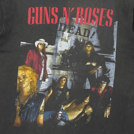 GUNS N' ROSES DEAD! HERE TODAY ...GONE TO HELL FITS LARGE 7049