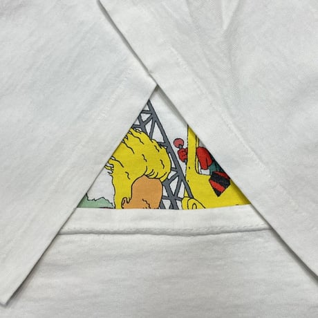 AC/DC BEAVIS AND BUTT-HEAD WORLD TOUR 1996 WHITE BROCKUM XL 2259