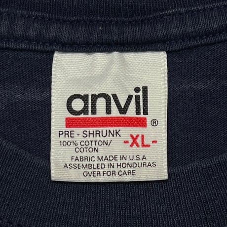 NIRVANA COBAIN 2000 NAVY anvil XL 4903