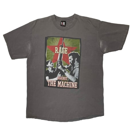 RAGE AGAINST THE MACHINE 2000 GUN & STAR CHARCOAL GIANT XL 8388