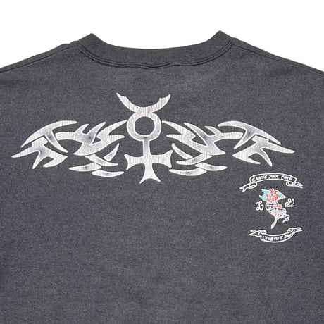 DENNIS RODMAN TATTOO CREWNECK SWEAT FITS LARGE 6838 10/27