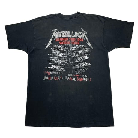 METALLICA SUMMER SHIT 1994 WORLD TOUR FITS XL 0434