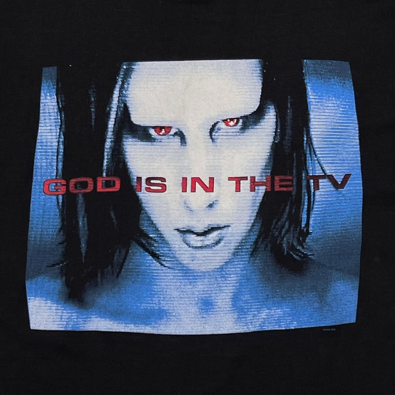 MARILYN MANSON GOD IS IN THE TV BG LARGE 9587 |
