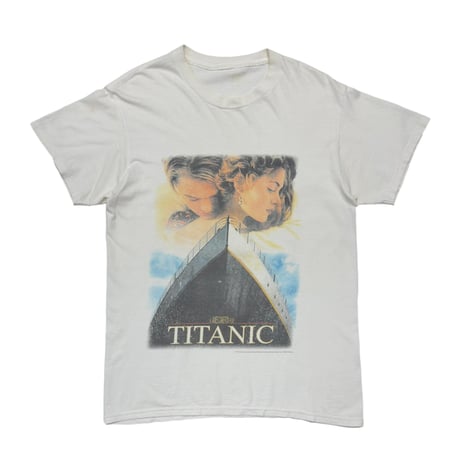 TITANIC 1998 MOVIE PROMO WHITE FITS LARGE 5726