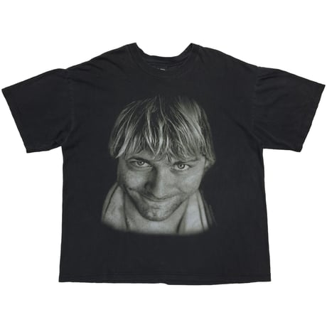 NIRVANA 1998 KURT COBAIN MEMORIAL FACE BLACK GIANT XL 1046