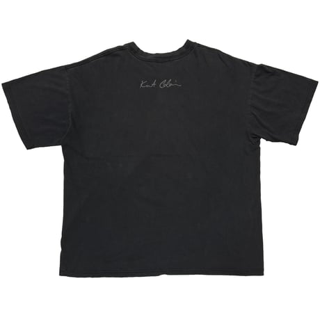 NIRVANA 1998 KURT COBAIN MEMORIAL FACE BLACK GIANT XL 1046