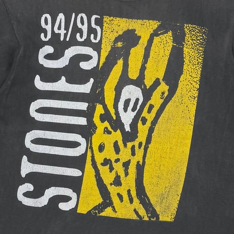 THE ROLLING STONES VOODOO LOUNGE WORLD TOUR 94/95 FADED BLACK BROCKUM XL 9249