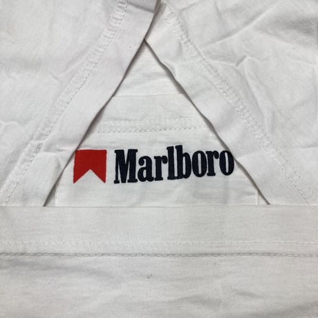Marlboro man MONOCHROME SILHOUETTE POCKET TEE WHITE XL 9979