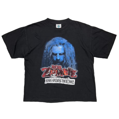 00'S ロブゾンビ デーモン スピーディング ツアー 2002 ホワイトゾンビ 2000年 ROB ZOMBIE DEMON SPEEDING TOUR 2002 Tシャツ / 00'S