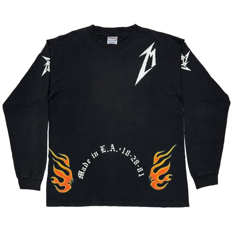METALLICA 20 YEARS FLAME LS OPTIMA LARGE 3356