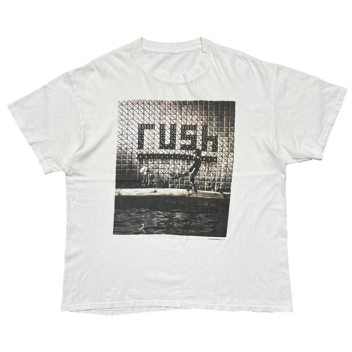 RUSH ROLL THE BONES 1991-92 TOUR WHITE FITS XL