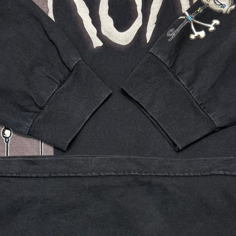 KORN LONG SLEEVE LEFT ARM PRINT BLACK GIANT XL 4300