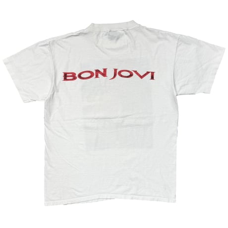 BON JOVI 1995 SUPERMAN TATTOO WHITE BROCKUM LARGE 4173