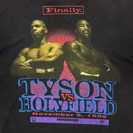 TYSON vs HOLYFIELD 1996 FINALLY MATCH MGM XL 2350