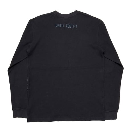 NINE INCH NAILS BOX LOGO WITH TEETH THERMAL LS FITS XL 4526