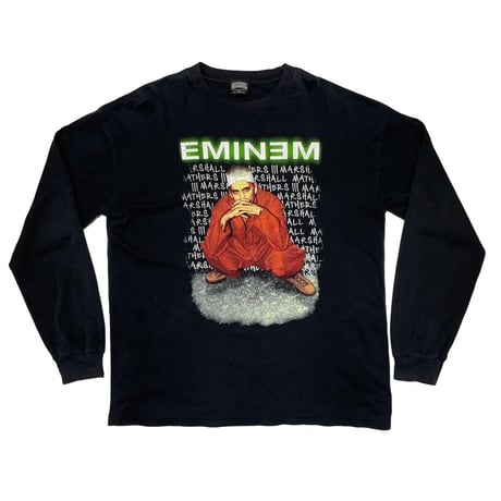 EMINEM CRIMINAL LS TEE MICHAEL TAG XL BLACK 7504