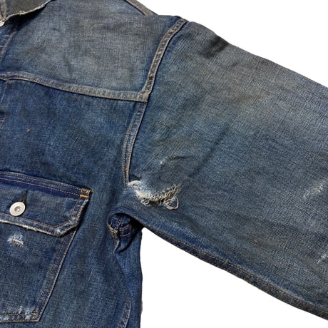 greatLAnd ORIGINAL LOGAN 10YEARS DENIM JACKET 2nd T-BACK & PANT LOOSE XX SET UP