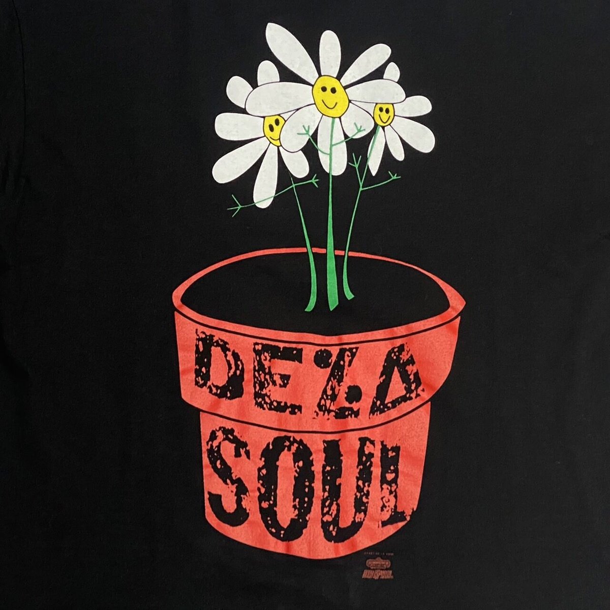 DE LA SOUL 1991 DE LA SOUL IS DEAD HANES XL 062