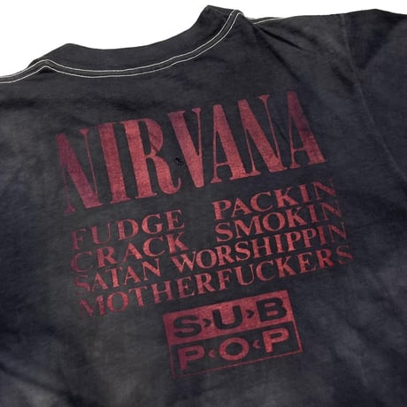 NIRVANA VESTIBULE SUB POP AFTER DYE ONEITA MEDIUM 2733