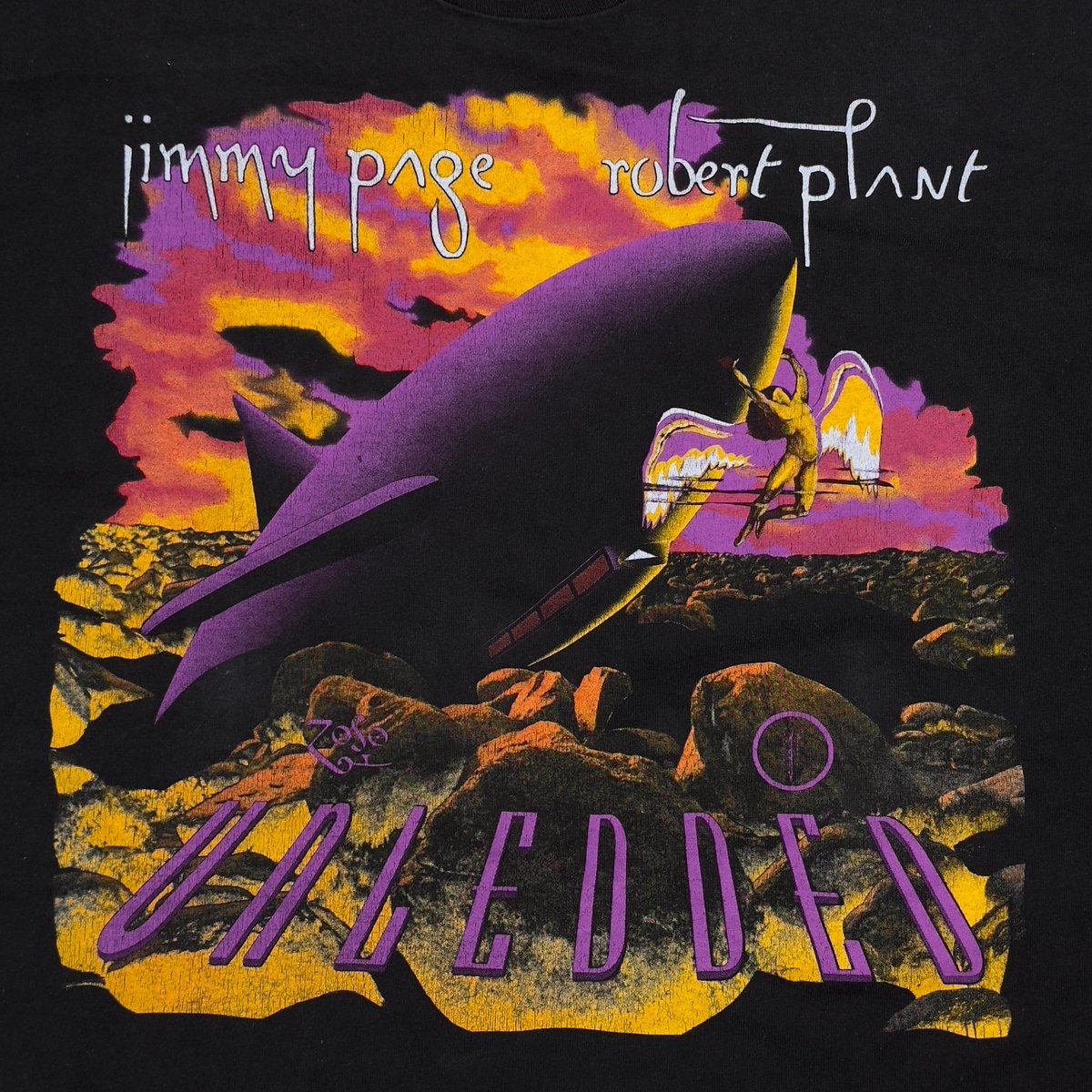 JIMMY PAGE & ROBERT PLANT LED ZEPPELIN UNLEDDED