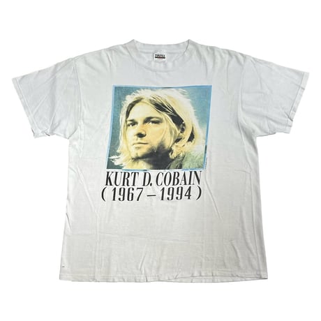 NIRVANA KURT COBAIN MEMORIAL ADULT TULTEX XL