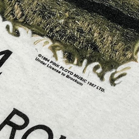 PINK FLOYD ITALY TOUR 1994 WHITE EURO XL 3263