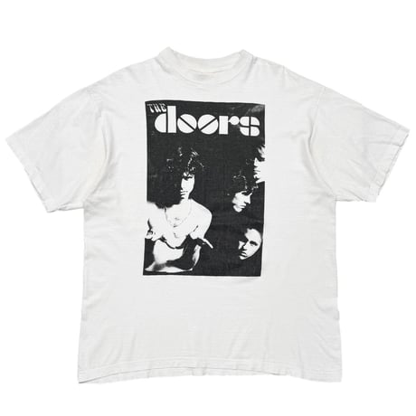 THE DOORS MONOCHROME MEMBER PRINT WHITE FITS XL 0088