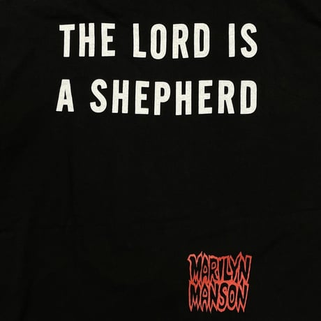 MARILYN MANSON 1994 BEWARE OF GOD THE LORD IS A SHEPHERD HANES XL 3485