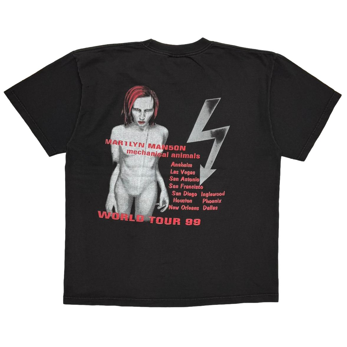 MARILYIN MANSON WORLD TOUR 99 MECHANICAL ANIMAL