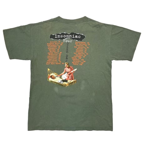 GREEN DAY INSOMANIAC GREEN WILD OATS LARGE 1253