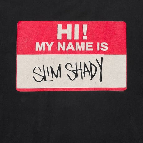 EMINEM HI! MY NAME IS SLIM SHADY TAGGING ALL SPORT XL 8852