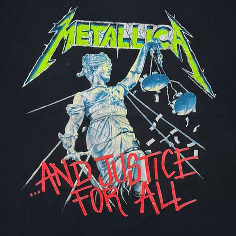 METALLICA AND JUSTICE FOR ALL HAMMER OF JUSTICE FITS XL 4617