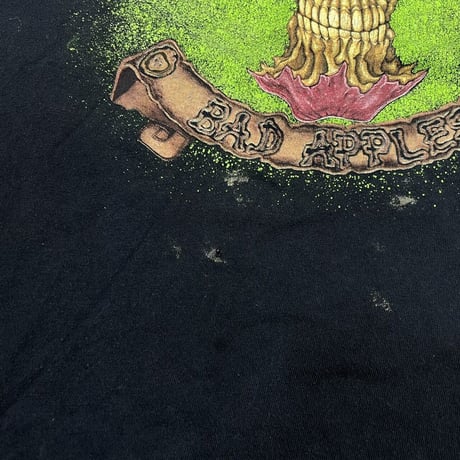 GUNS 'N' ROSES BAD APPLE USE YOUR ILLUSION TOUR 1991-1993 TEE BLACK XL 1225